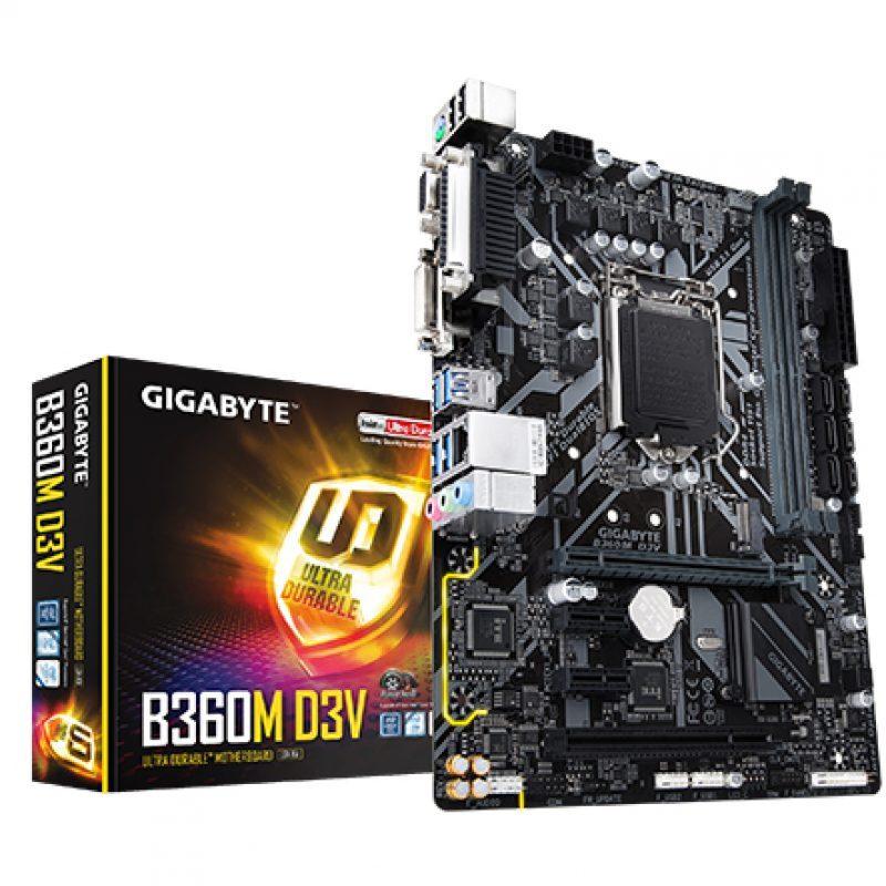 [HCM]Mainboard Gigabyte B360M-D3V