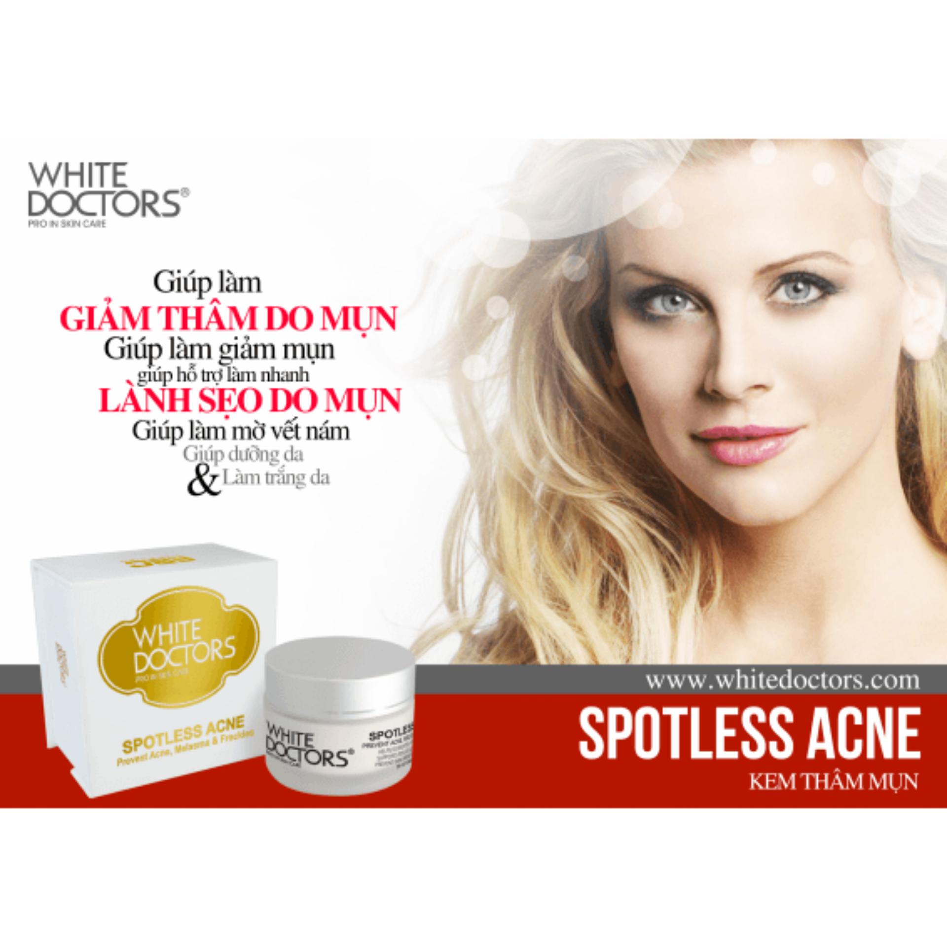 Kem trị thâm mụn làm trắng da White Doctors 25ml