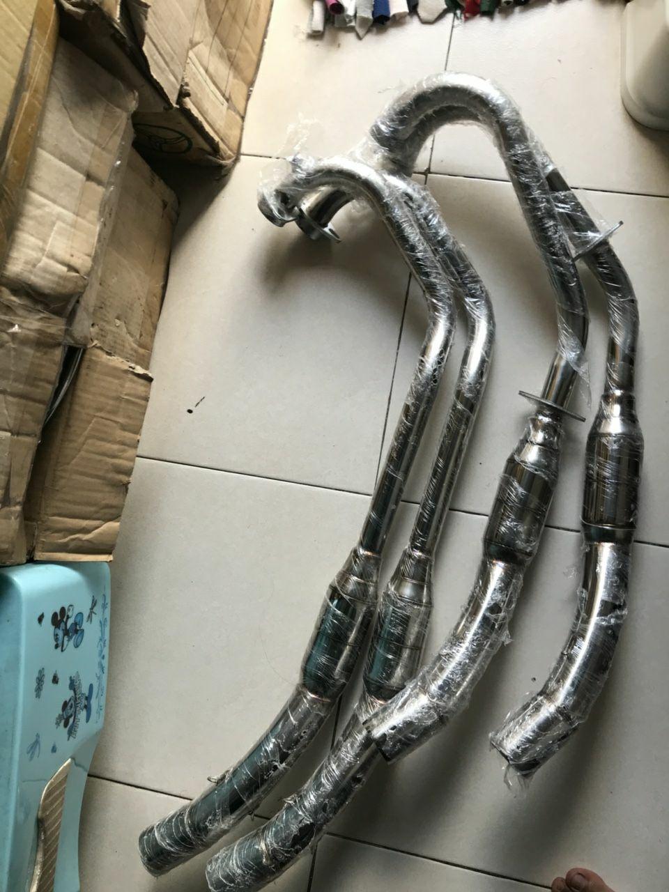 Cổ pô inox exciter 150