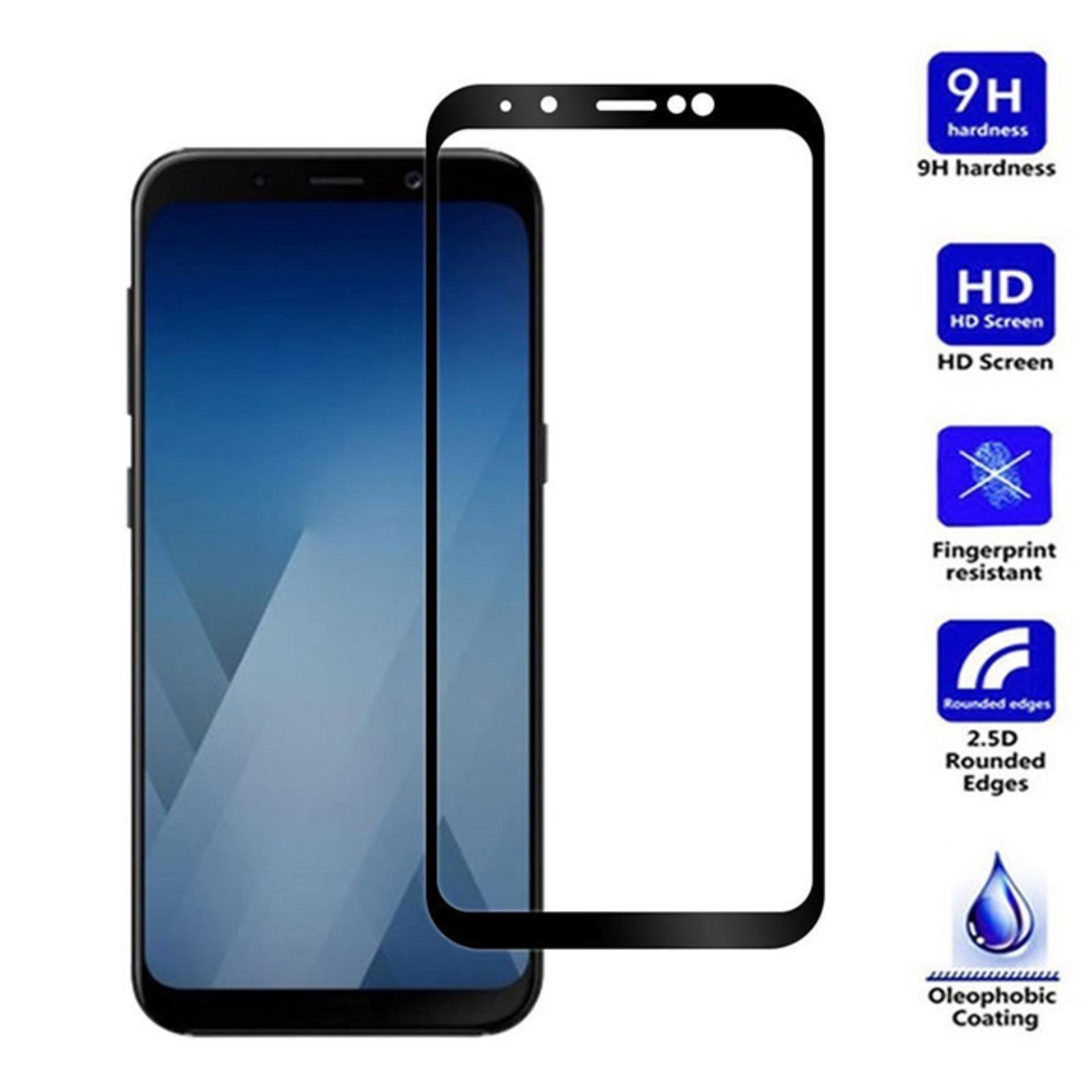 Cường lực full màn,full keo 5D Sam Sung A8 plus(2018)