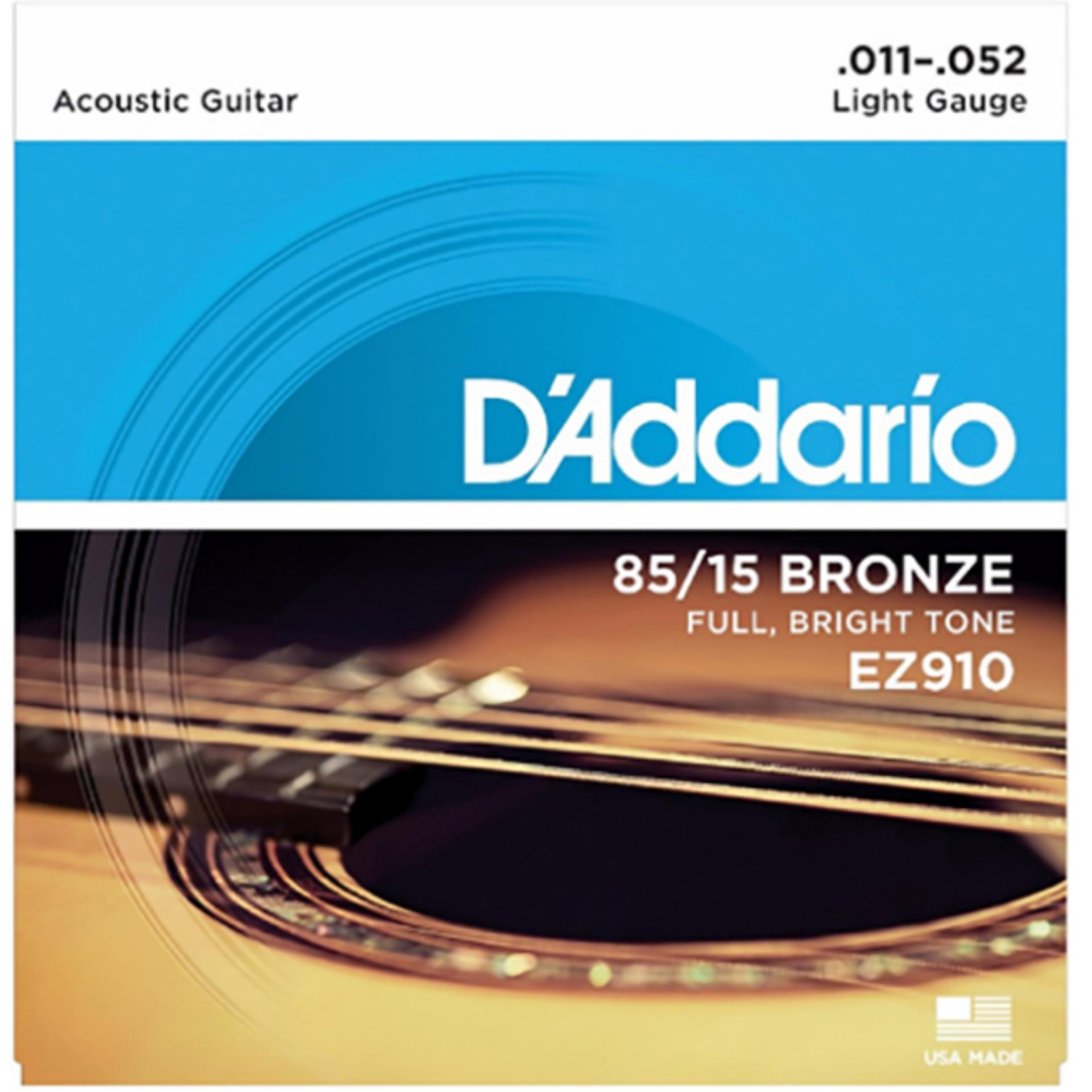 Dây Đàn Guitar Acoustic D'Addario EZ910