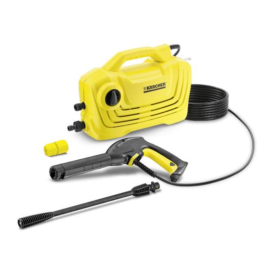 Máy phun rửa áp lực cao Karcher K2 Classic  + TẶNG Bộ đầu chà & Bình xịt