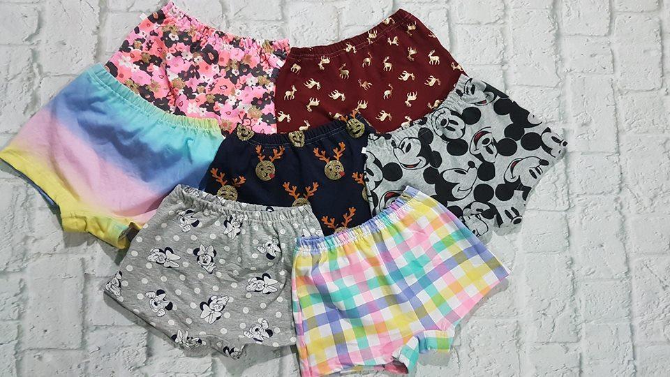 set 10 quần chip đùi 10-45kg( tặng 2 quần đùi)