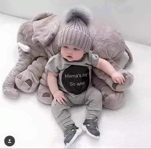 Voi bông IKEA đáng yêu cho bé