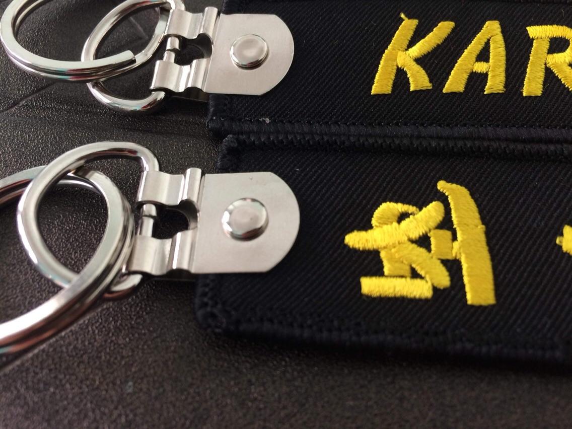 Móc khoá thêu Karatedo