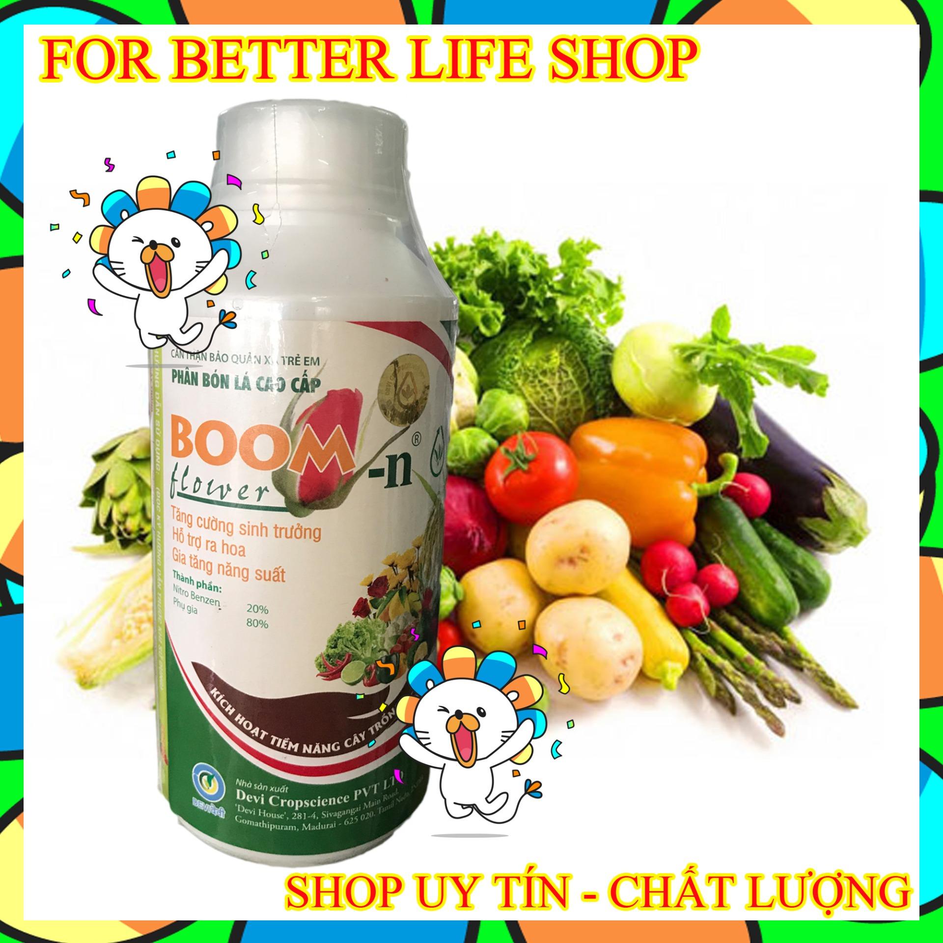 BOOM FLOWER PHÂN BÓN LÁ CAO CẤP 500ml