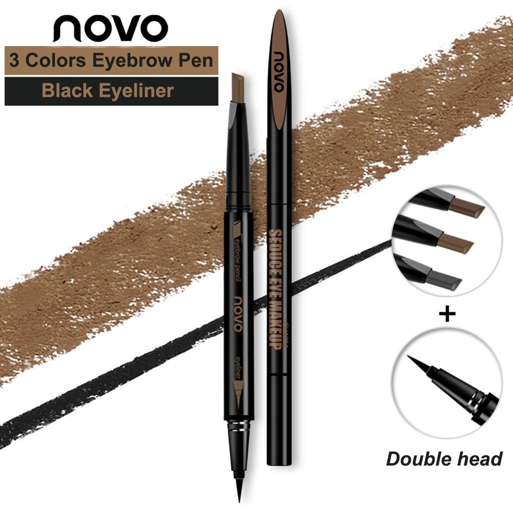[HCM]Chì 2 Đầu Kẻ Mày Ngang Và Kẻ Mắt Nước Eyeliner