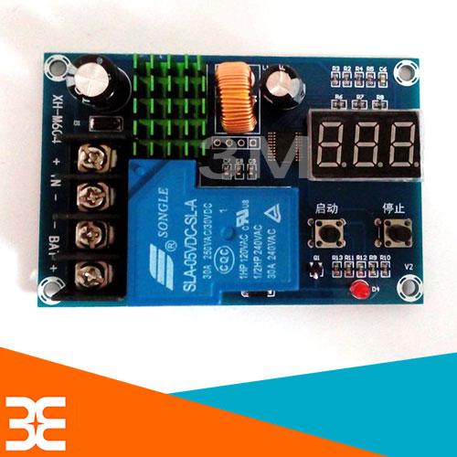 Mạch Đóng Ngắt Pin/Acquy 6-60V 30A Có Bảo Vệ Hiển Thị Điện Áp XH-M604