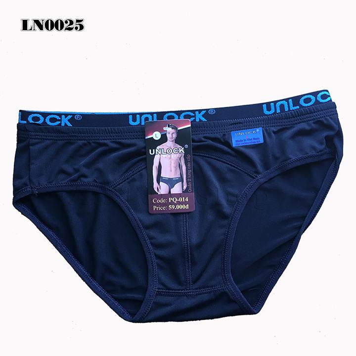 [HCM]Combo 05 quần lót nam Unlock - 2 lưng - thun lạnh cao cấp