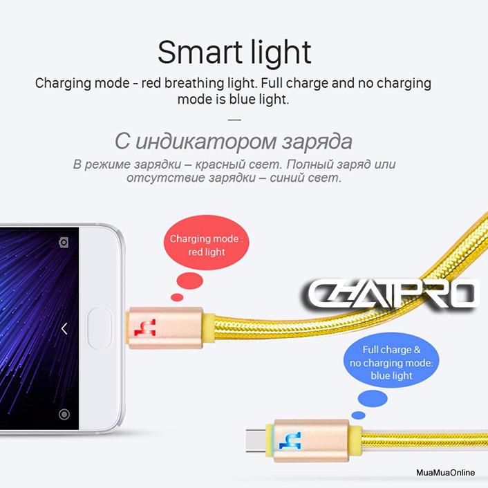 Cáp Sạc Hoco Upl12 120Cm Cổng Micro Usb