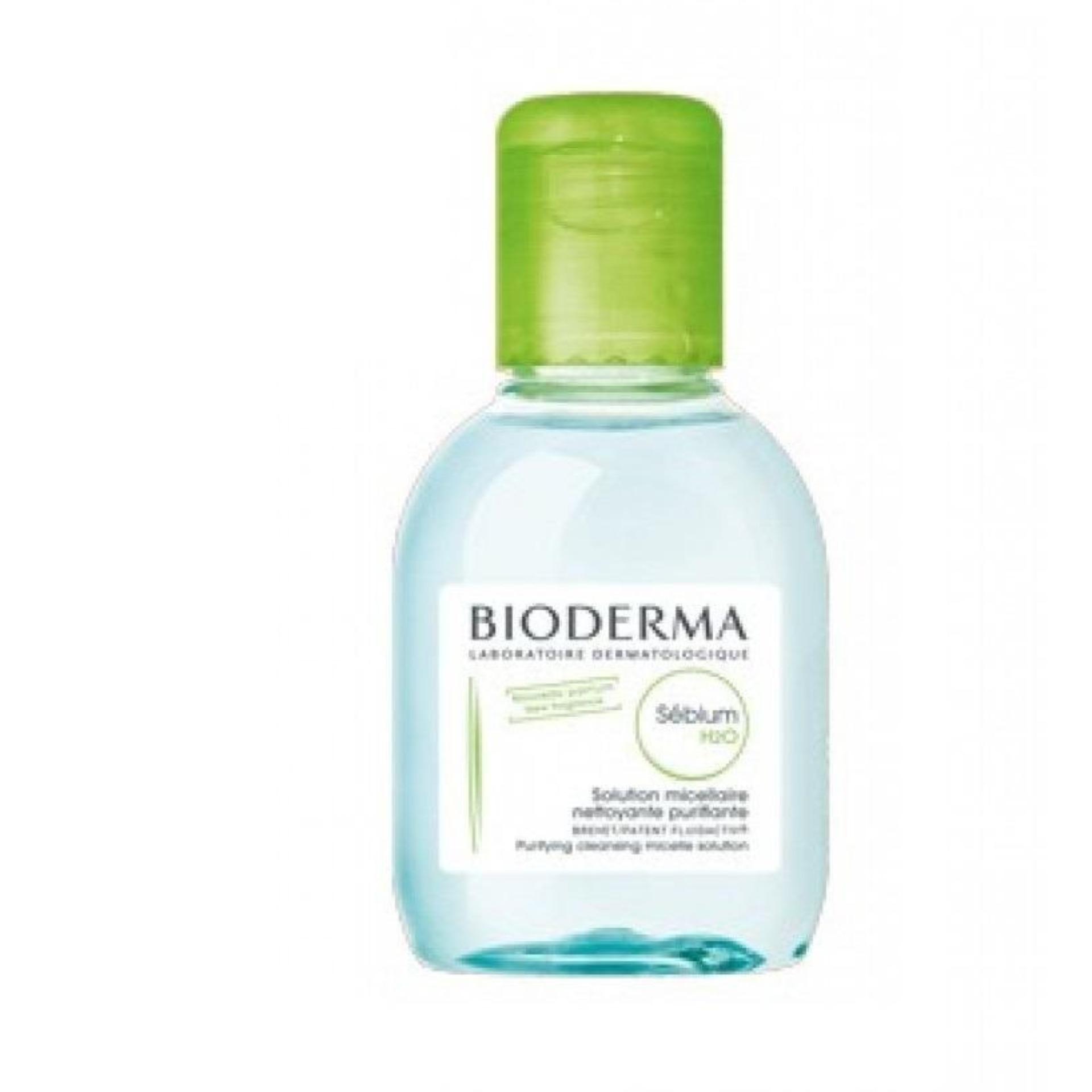 Tẩy Trang Mắt Môi Bioderma Sébium Xanh 100ml