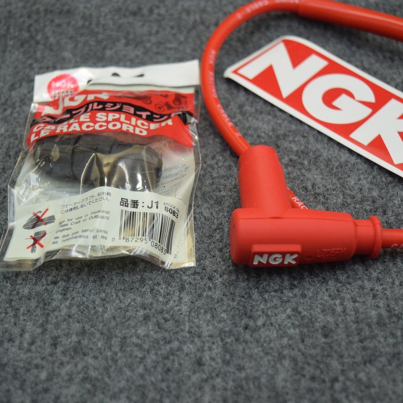 Dây tăng áp NGK ( TRỌN BỘ LUN CỤC NỐI ) MÀU ĐỎ