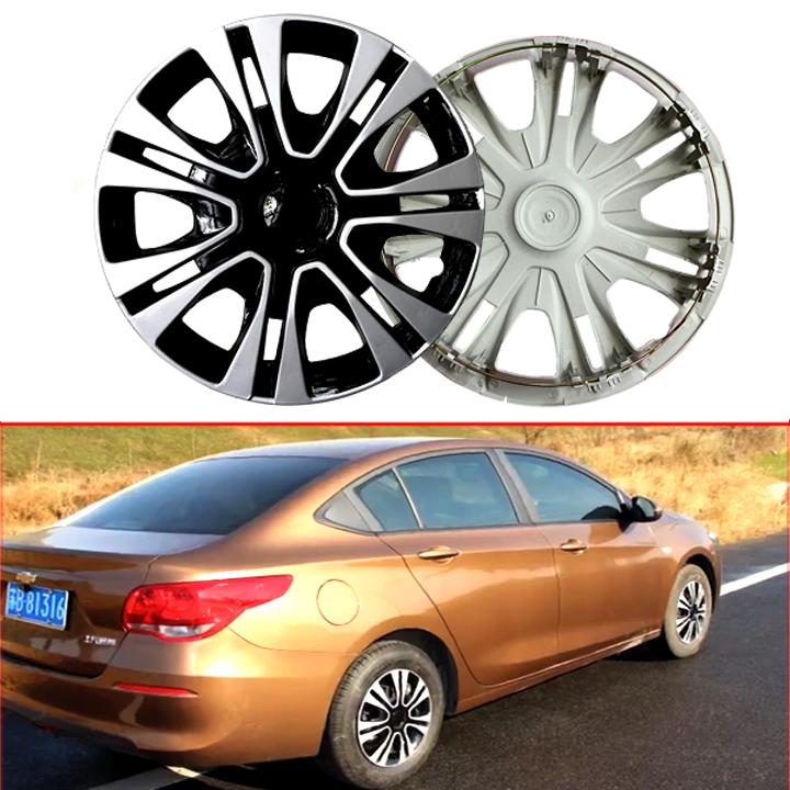 RẺ VÔ ĐỊCH Bộ 04 Ốp Chụp Mâm (Lazang) Ô Tô KY 13 Inch