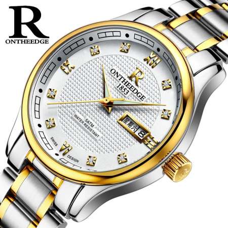 นาฬิกาควอตซ์กันน้ำ แบบบางเฉียบ ชายหญิง นาฬิกาควอตซ์กันน้ำ แบบบางเฉียบ ชายหญิง