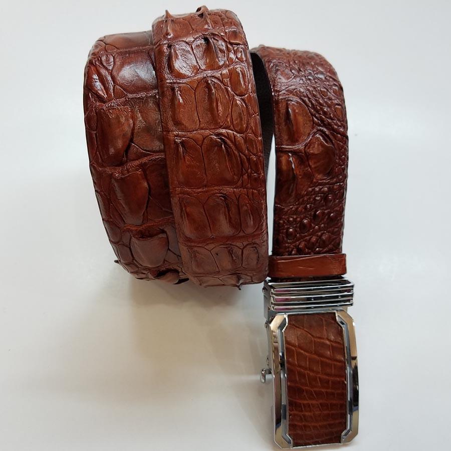 Thắt Lưng Nam BIGBEN Da Cá Sấu Thật N22