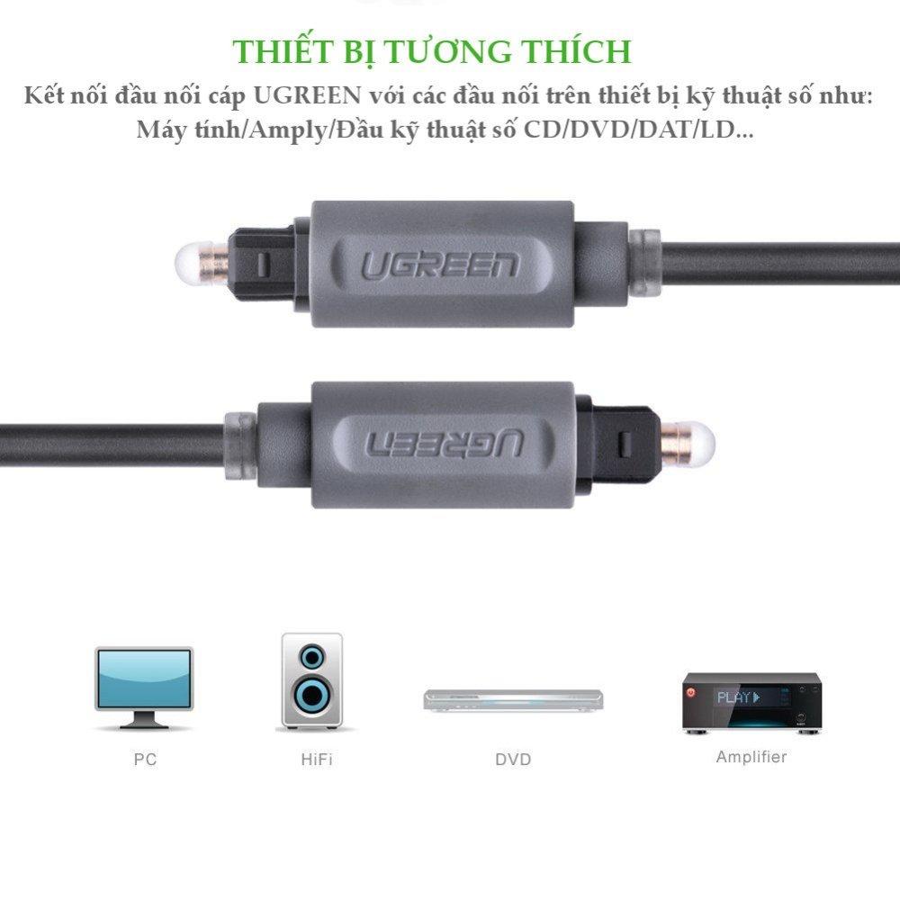 Dây audio quang dài 1m ugreen av122 10768