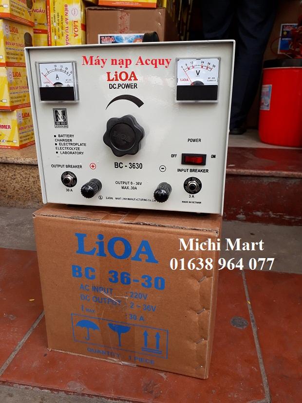 Máy nạp ắc quy Lioa 30A - BC3630