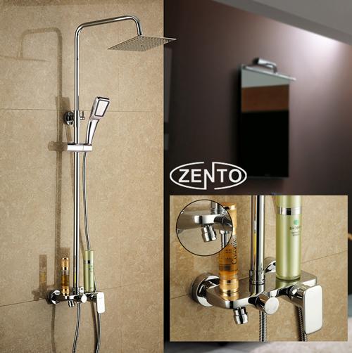 BỘ SEN CÂY TẮM NÓNG LẠNH ZENTO ZT-ZS8075