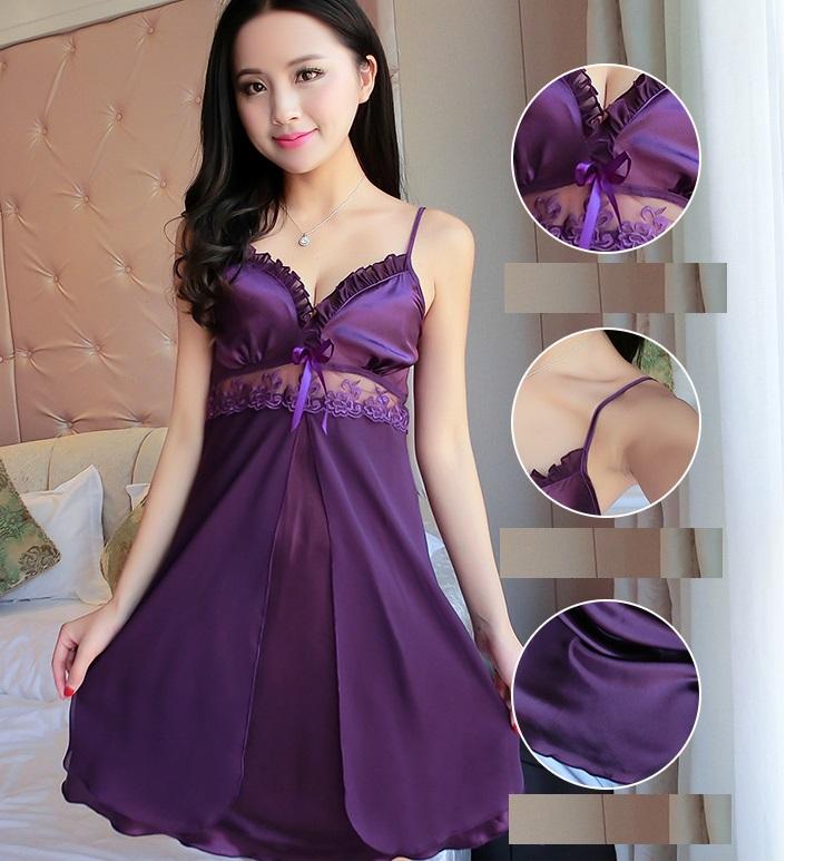 [HCM]Váy Ngủ Phi Bóng 2 Lớp Dịu Dàng Cao Cấp CDANP03