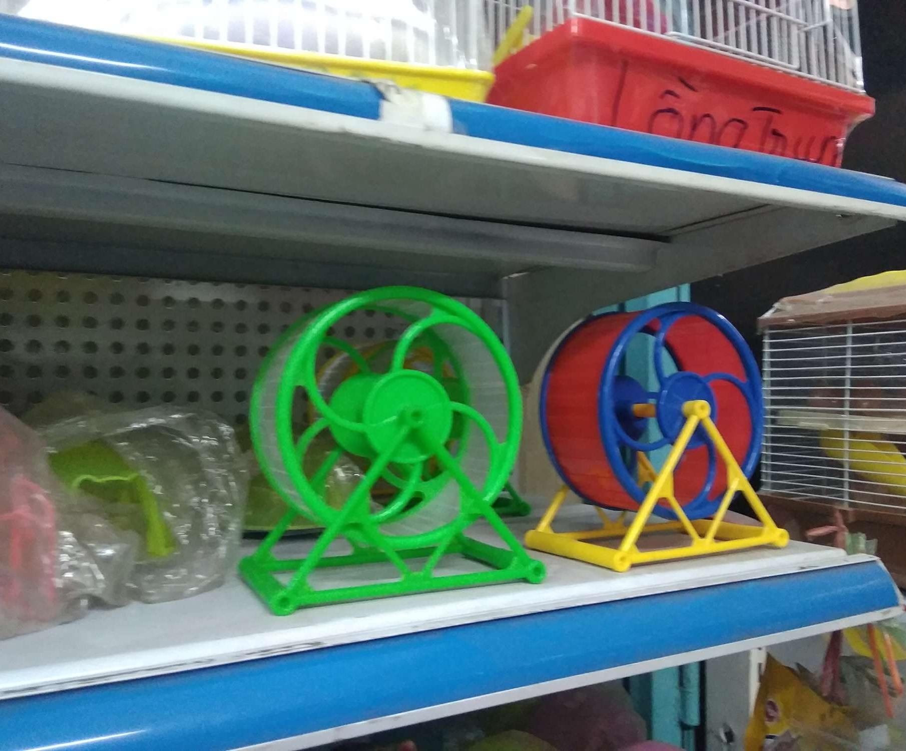 [HCM]Wheel nhựa cho hamster