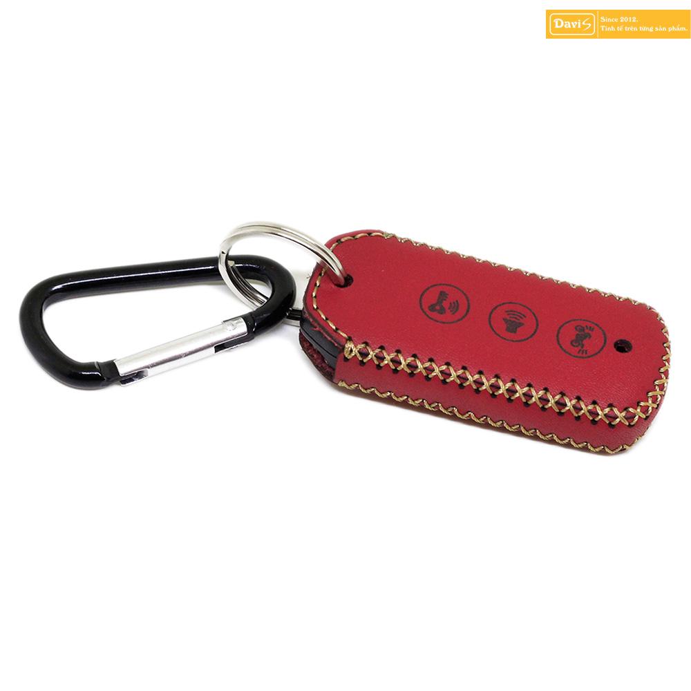 Bao da smartkey Honda Sh - Davis (Đỏ mịn)