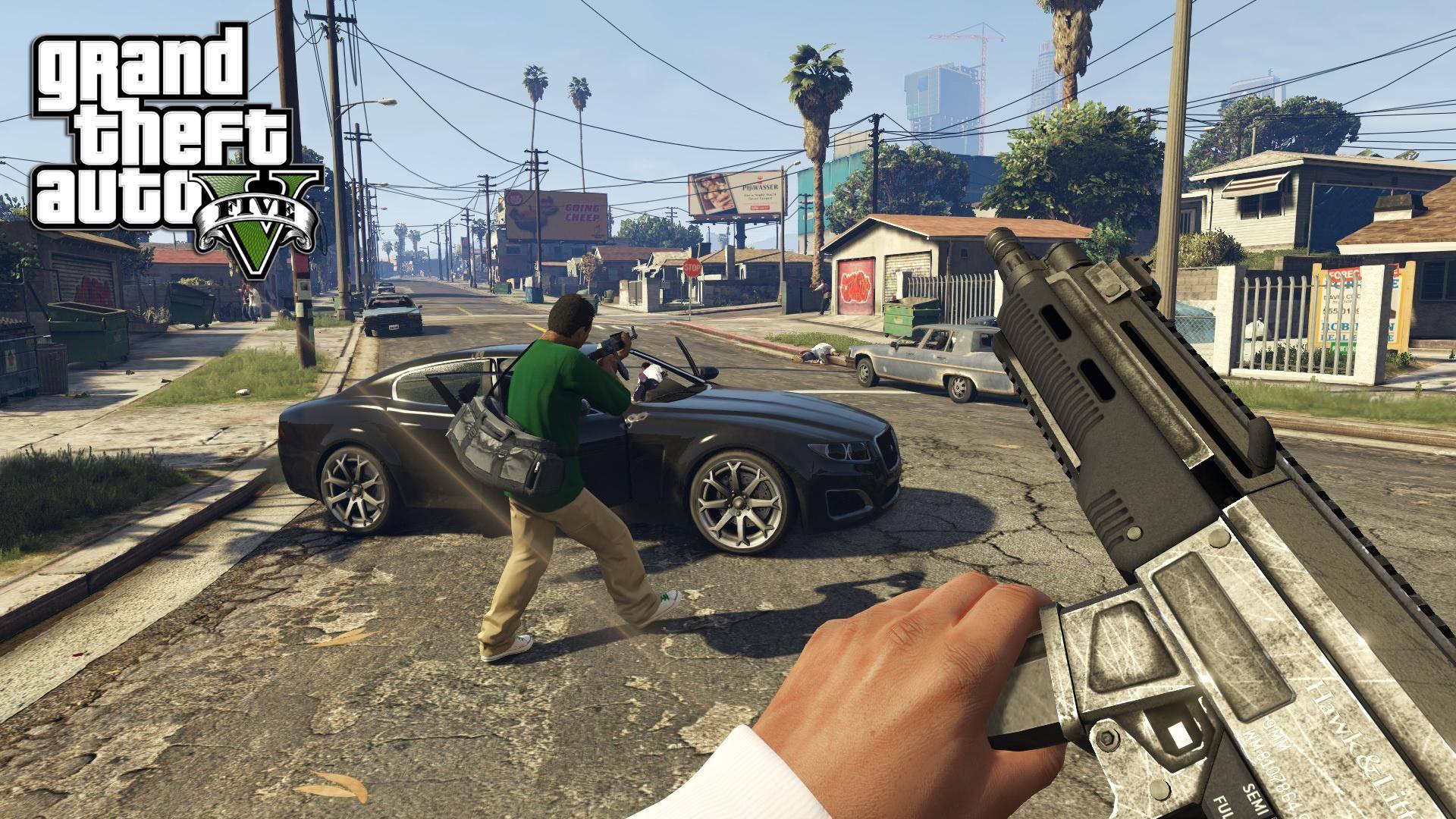 Đĩa game PS4: Grand Theft Auto V