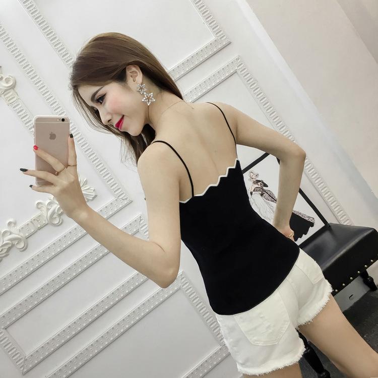 [HCM]Áo thun len dệt kim 2 dây hàng quảng châu 312