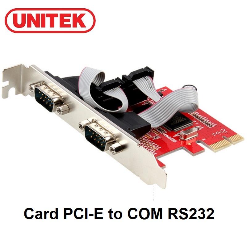 Card chuyển PCI-E sang Com 9 Unitek Y-7504