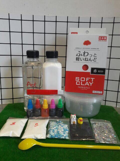 Combo Bộ Kit Làm Buter Slime Và Cloud Slime (Miễn phí ship toàn quốc)