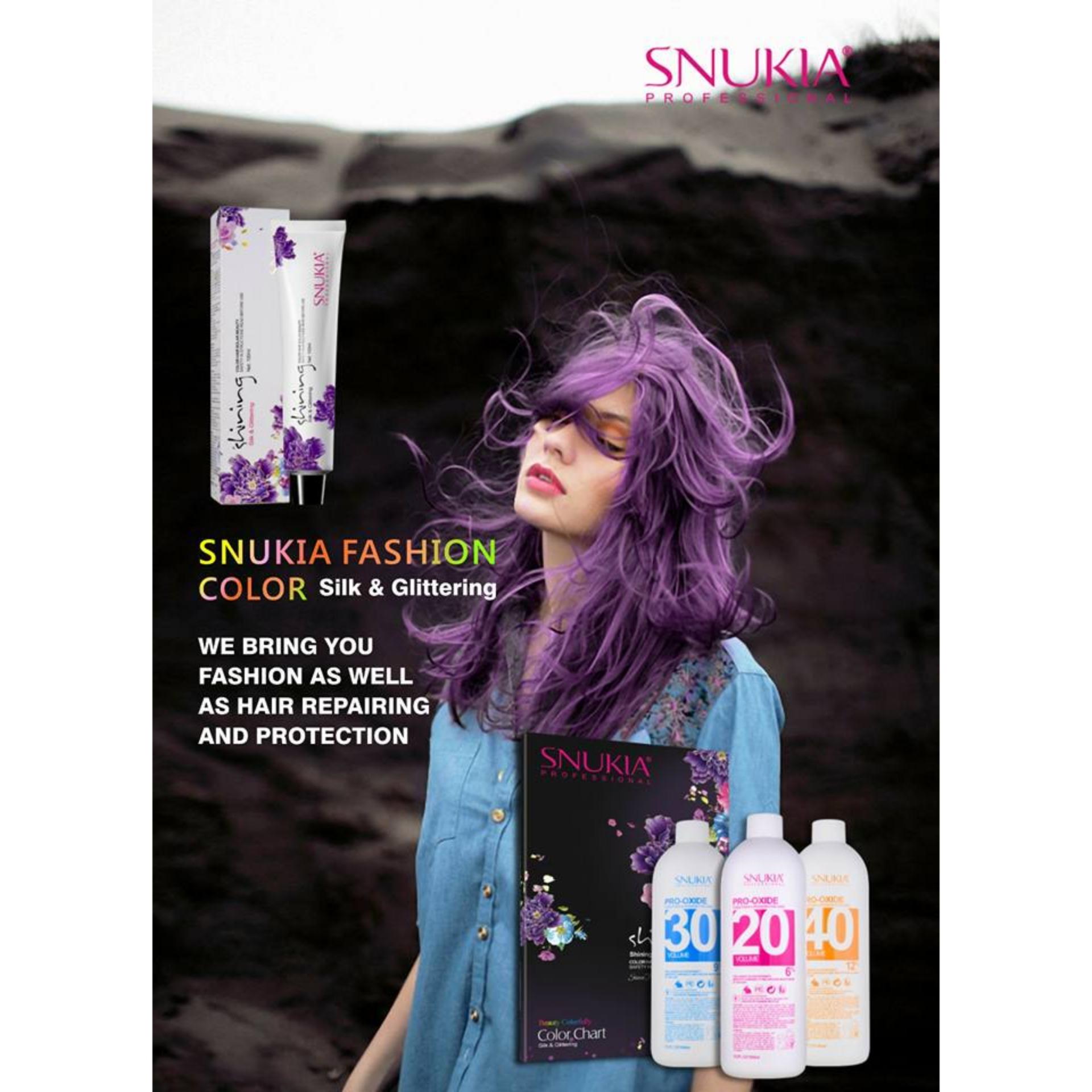 [HCM]Màu nhuộm nâu đỏ Snukia 100ml