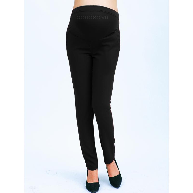 [HCM]Quần legging thun dài công sở cho bà bầu(có đắp bụng)