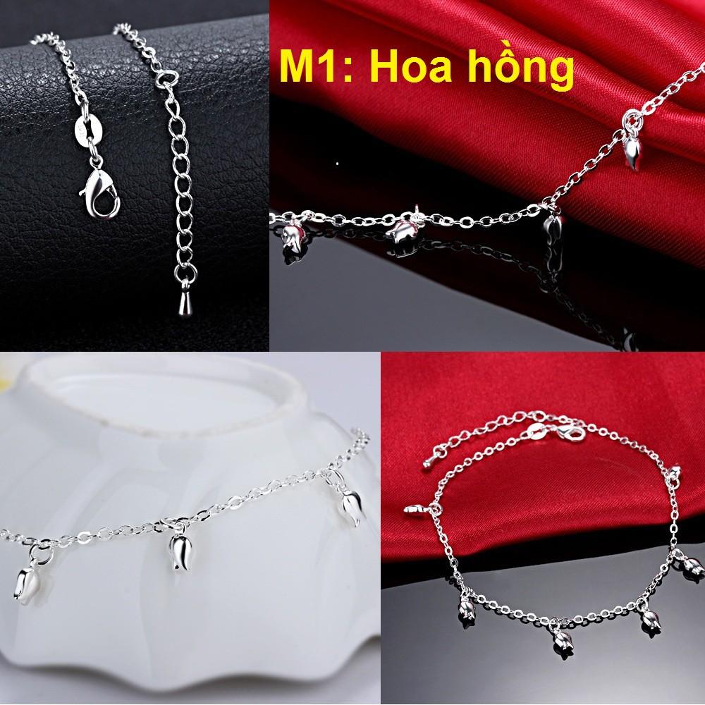 [HCM]Lắc chân bạc Hàn Quốc