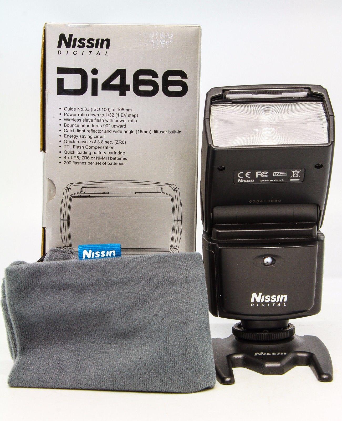 Đèn Flash Nissin Di466 (Có TTL cho Nikon)