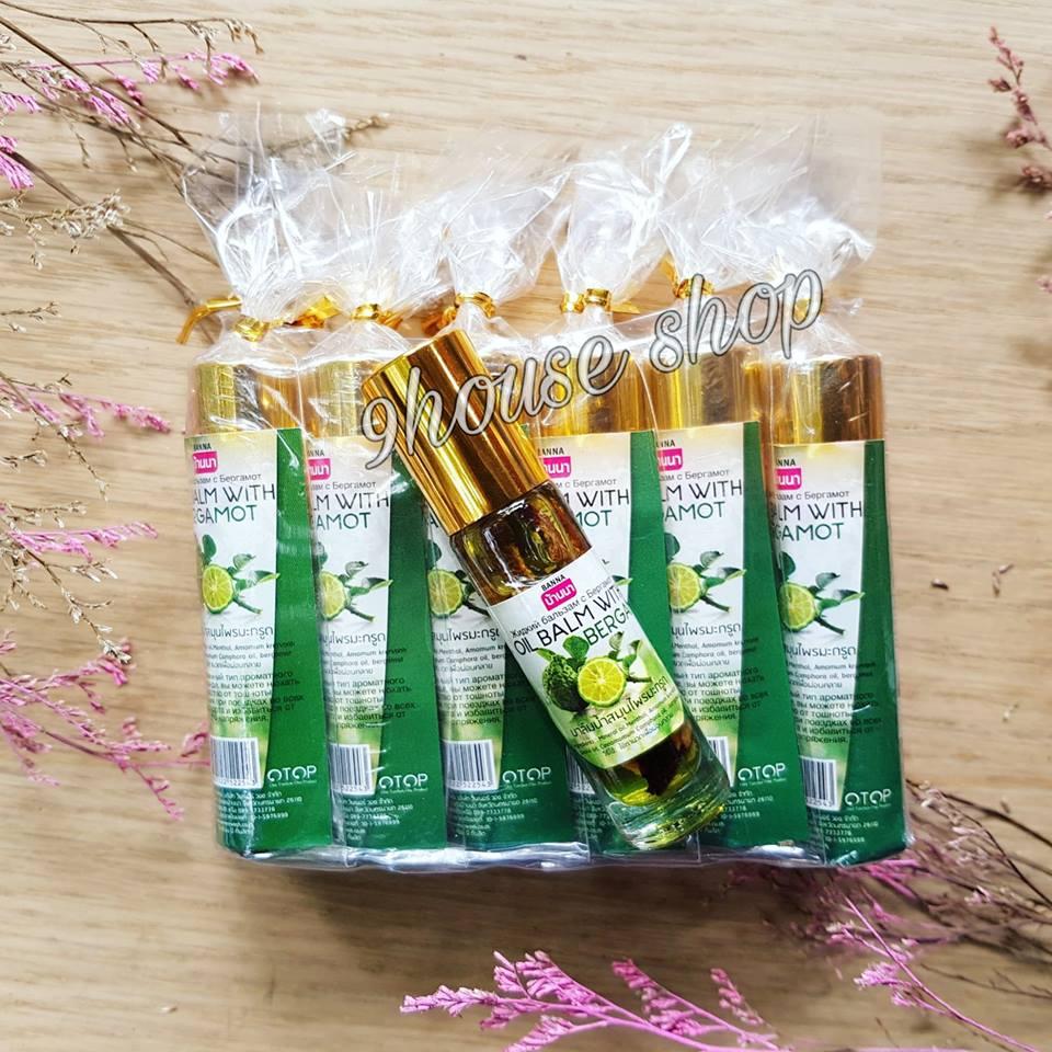 Dầu Thảo Mộc Ngâm Cam Bergamot Thái Lan 7ml