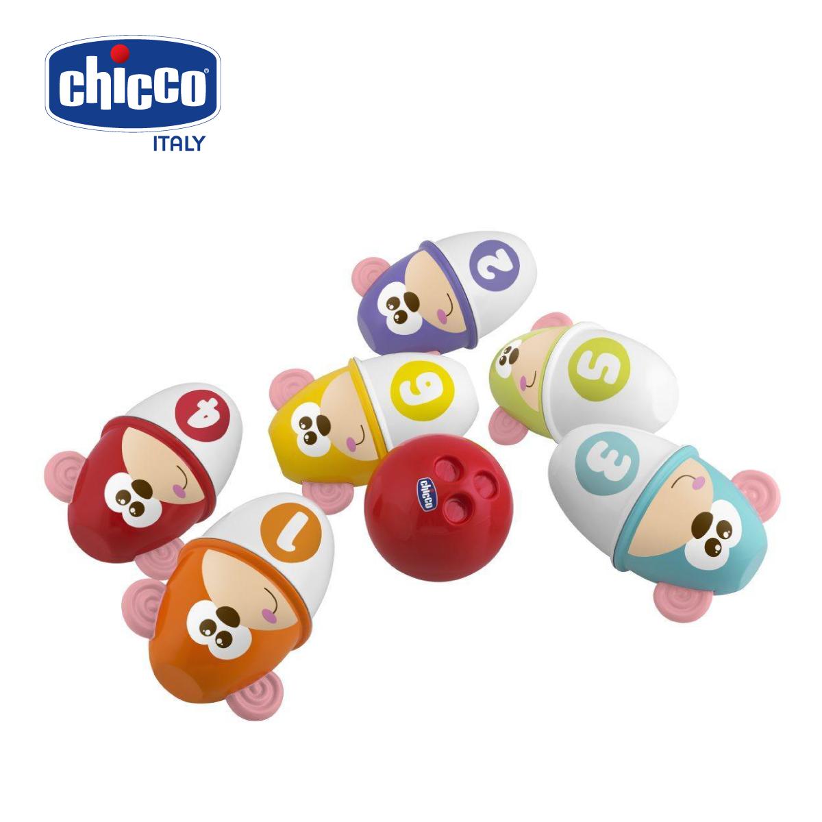 Bộ đồ chơi Bowling Khỉ con Chicco 18M+ ( bộ 6 chiếc)