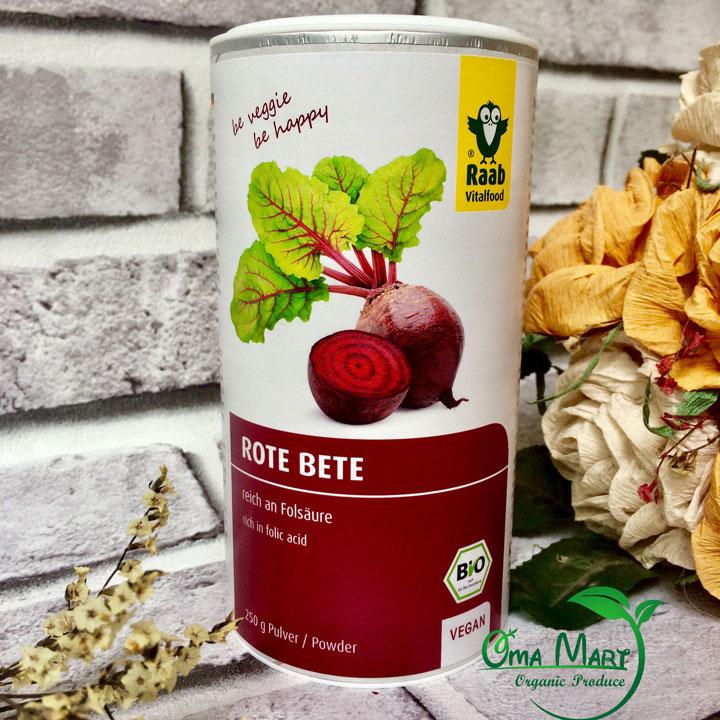Bột Củ Dền Hữu Cơ Raab 250g