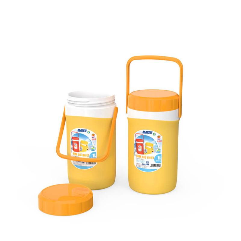 [HCM]BÌNH NHỰA GIỮ NHIỆT  1LÍT DUY TÂN (L)