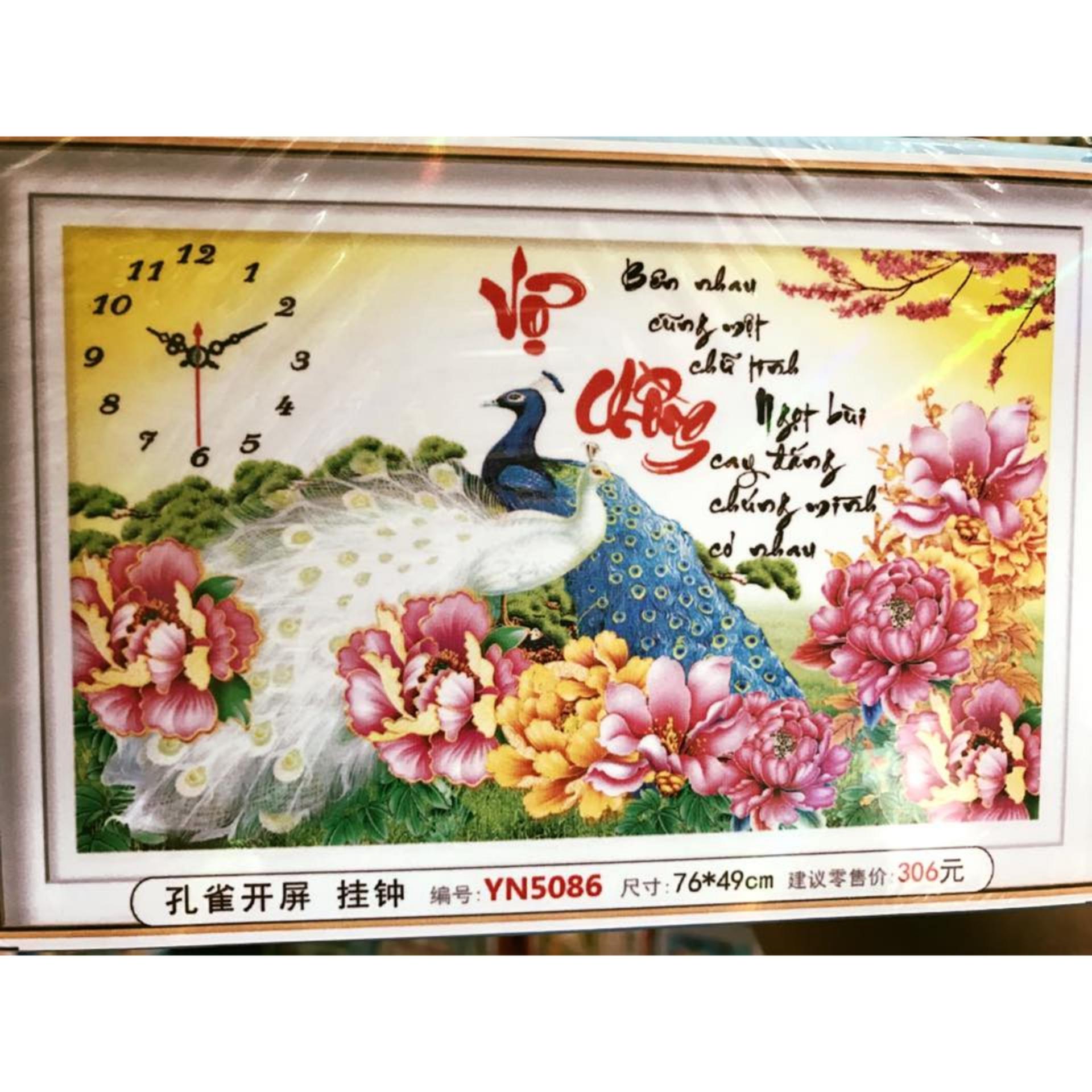 Tranh đính đá vợ chồng-DF368-Ngọc Thịnh