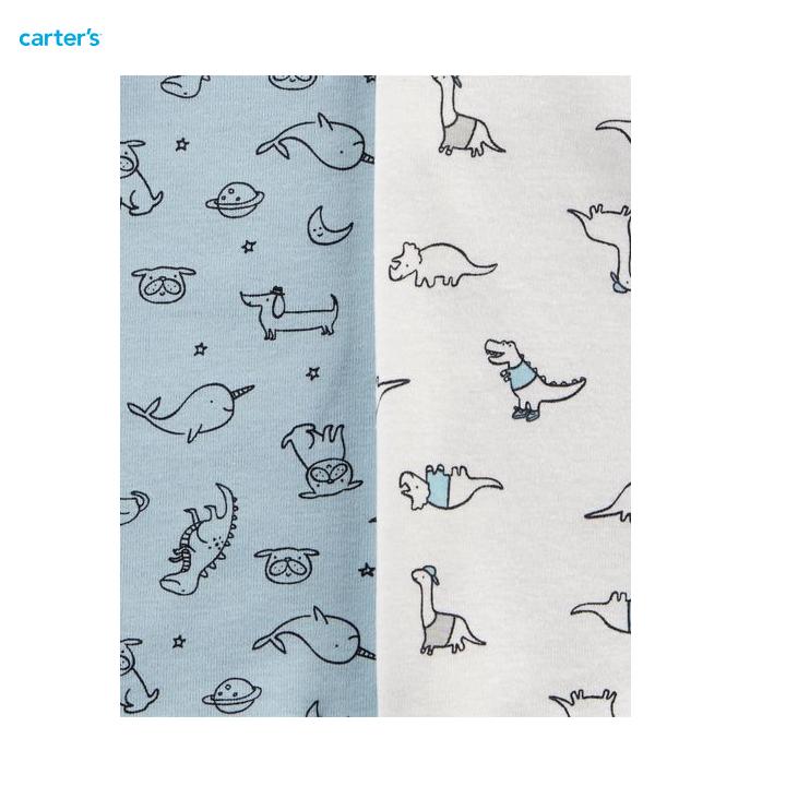 Set 5 áo thun bé trai Carters Nhập Mỹ CA126H606 (Nhiều màu)