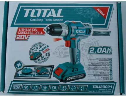 Máy khoan vặn vít dùng pin Total TDLI20021 (20V)