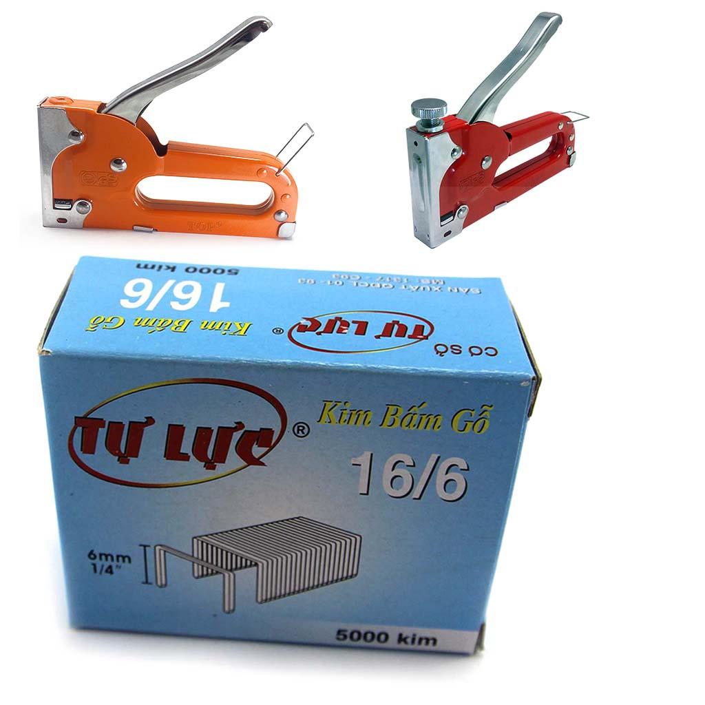 [HCM]Hộp 5000 Cái Ghim Bấm Gỗ Tự Lực 16/6 (6mm)