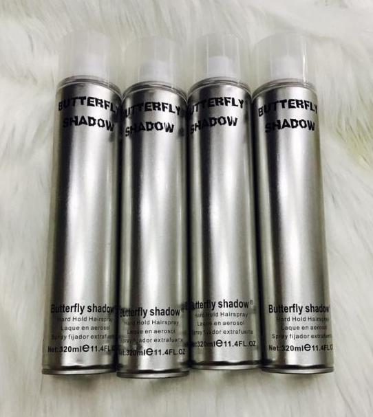 1 chai Gôm xịt tóc Butterfly Shadow chai 320ml