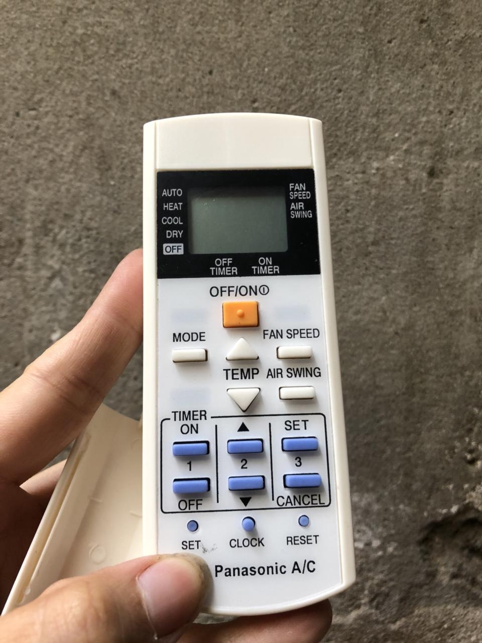 ĐIỀU KHIỂN ĐIỀU HÒA PANASONIC 2 CHIỀU
