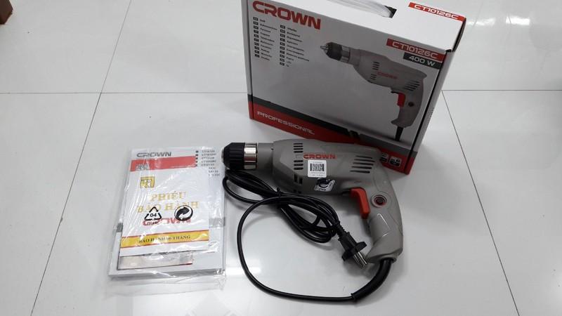 Máy khoan tay Crowwn CT10126