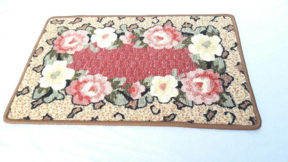 Bộ 2 thảm hoa lau chân 3D (60x40x1.5)