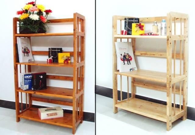 KỆ SÁCH 3 TẦNG 50CM