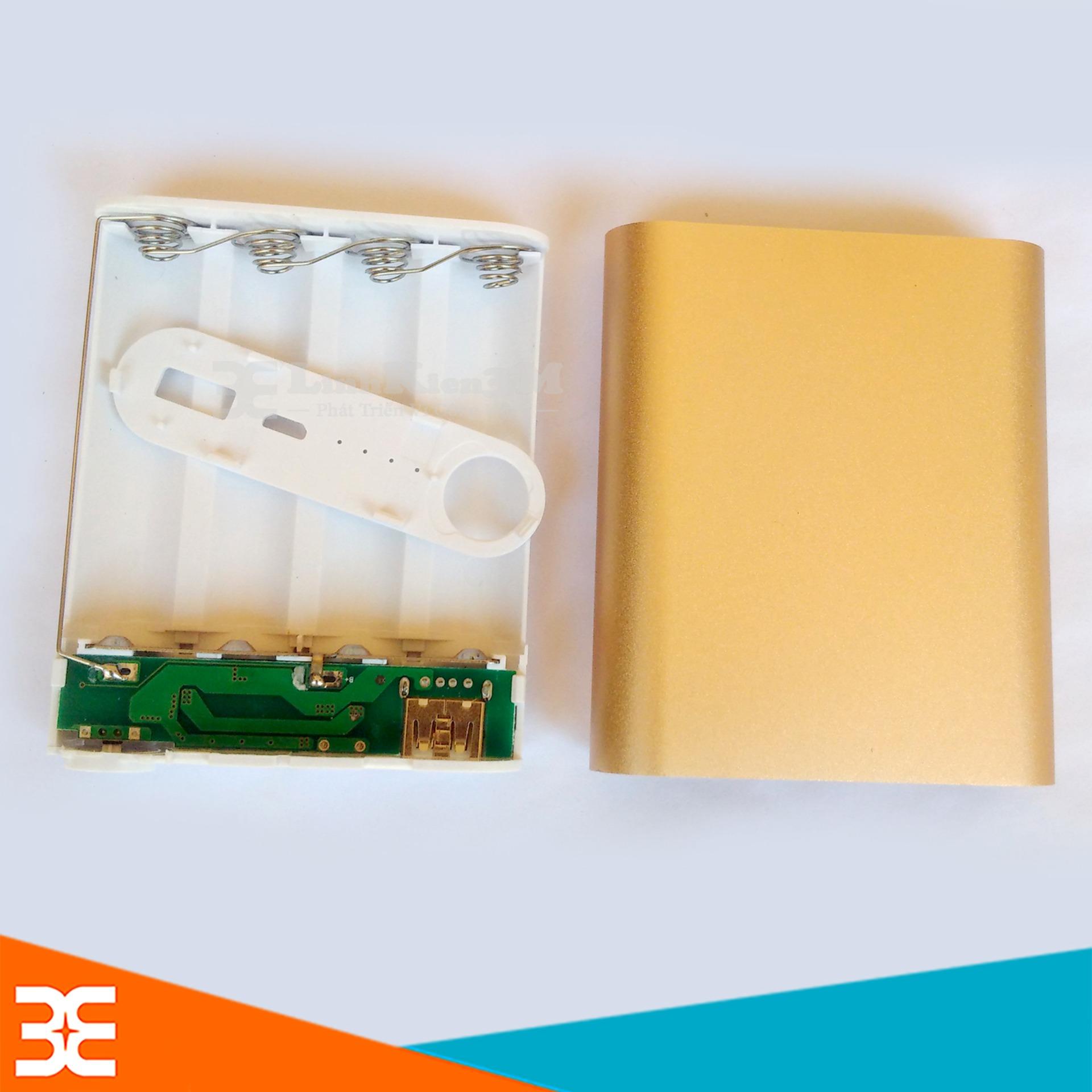 Box Sạc Dự Phòng 4 Cell 18550 1A Vỏ Nhôm ( Chưa Bao Gồm Pin )