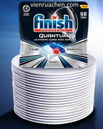 Viên rửa bát finish quantum 60 viên( Nhập khẩu Đức )