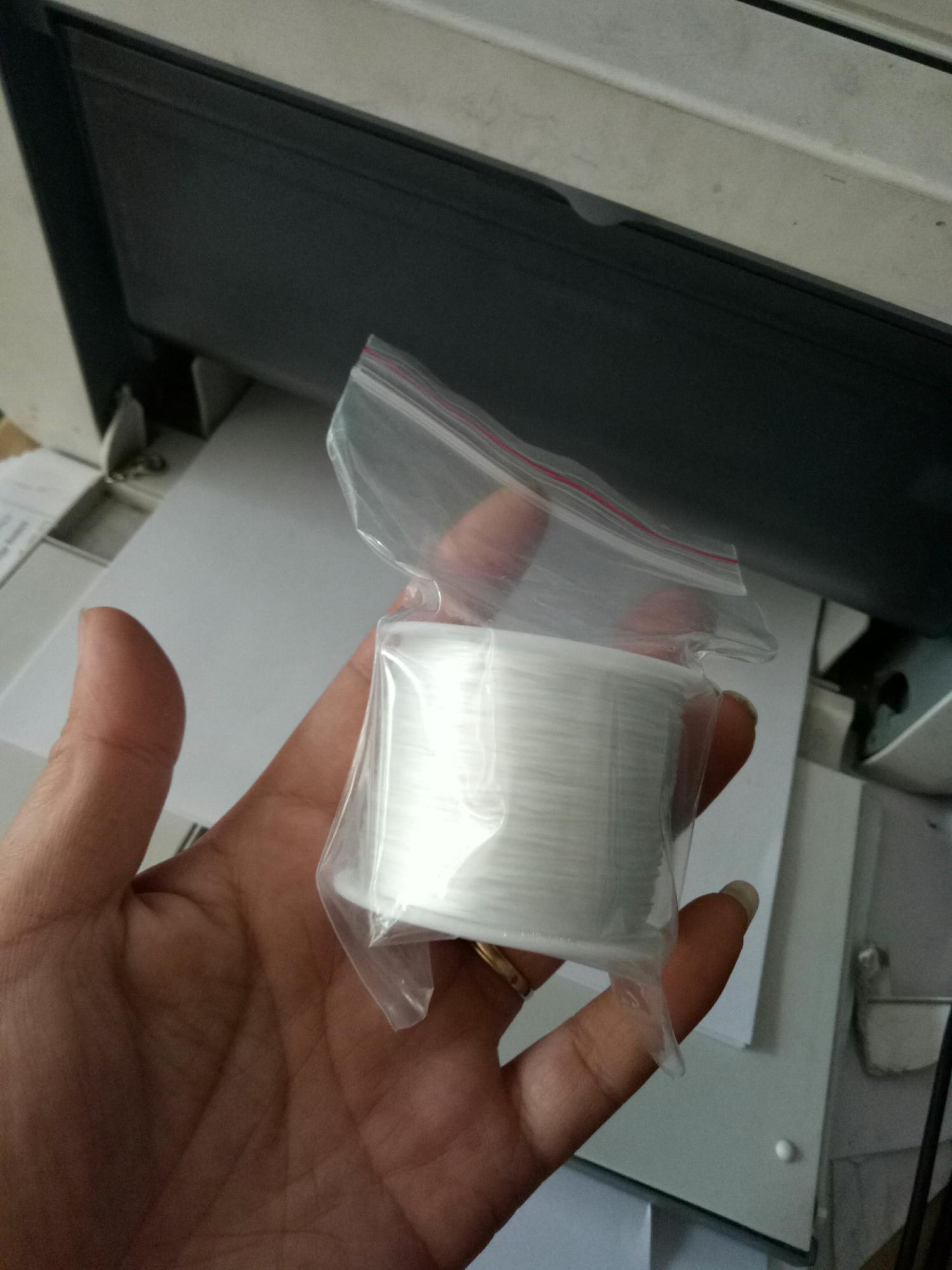 Dây cước thun xâu chuỗi màu trắng