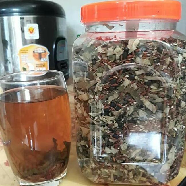 Trà gạo lứt đỗ đen lá sen 1kg.